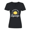thumbnail image 1 of Inktastic You're My Main Squeeze with Lemon Women's V-Neck T-Shirt, 1 of 5