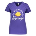 thumbnail image 1 of Inktastic You're My Main Squeeze with Lemon Women's V-Neck T-Shirt, 1 of 5