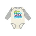 thumbnail image 1 of Inktastic Youth Pastor Daddy Quote Boys or Girls Long Sleeve Baby Bodysuit, 1 of 5