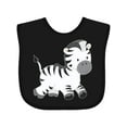 thumbnail image 1 of Inktastic Zebra Boys or Girls Baby Bib, 1 of 4