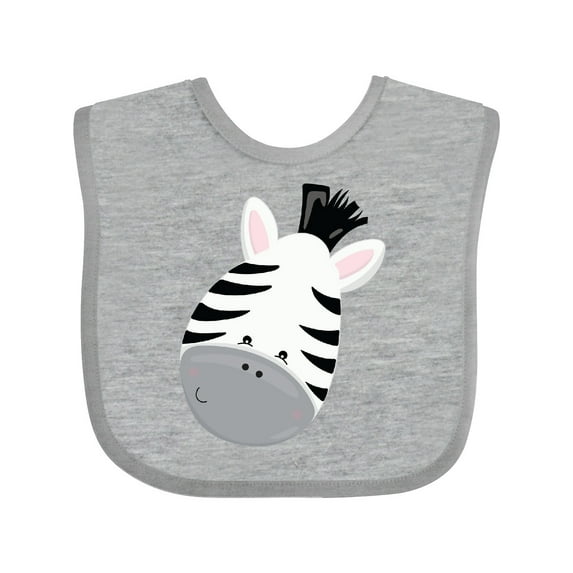Inktastic Zebra Boys or Girls Baby Bib