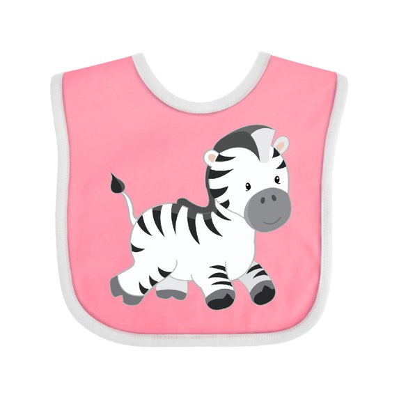 Inktastic Zebra Boys or Girls Baby Bib