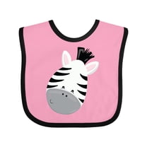 Inktastic Zebra Boys or Girls Baby Bib