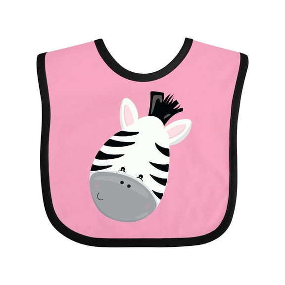 Inktastic Zebra Boys or Girls Baby Bib