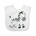 thumbnail image 1 of Inktastic Zebra Boys or Girls Baby Bib, 1 of 4
