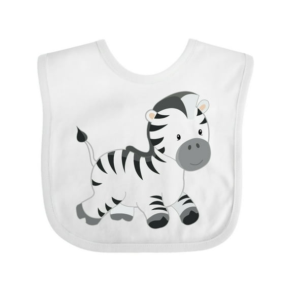 Inktastic Zebra Boys or Girls Baby Bib