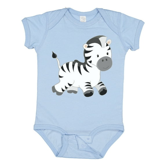Inktastic Zebra Boys or Girls Baby Bodysuit