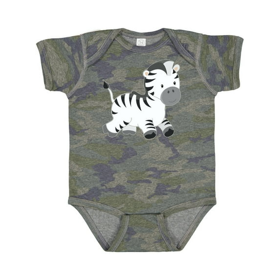 Inktastic Zebra Boys or Girls Baby Bodysuit