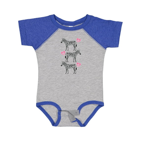Inktastic Zebra Cute Safari Animal Girls Baby Bodysuit