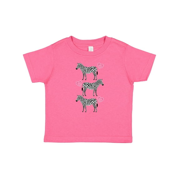 Inktastic Zebra Cute Safari Animal Girls Baby T-Shirt