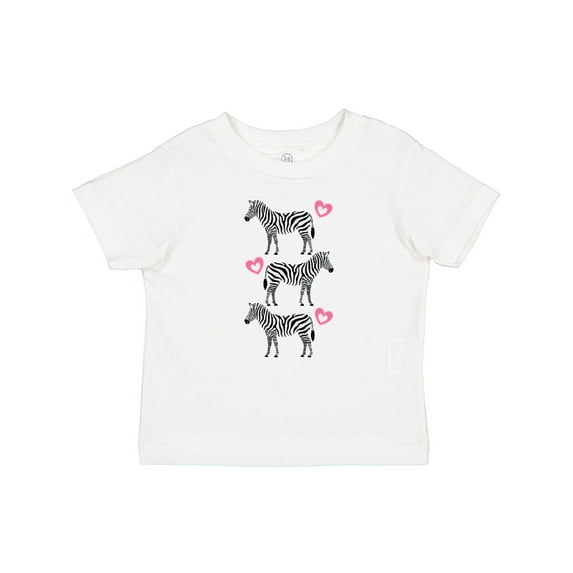 Inktastic Zebra Cute Safari Animal Girls Baby T-Shirt