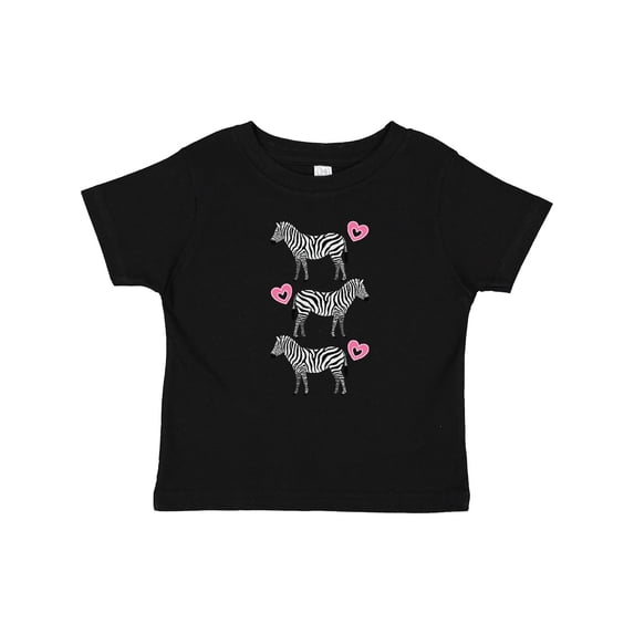 Inktastic Zebra Cute Safari Animal Girls Baby T-Shirt