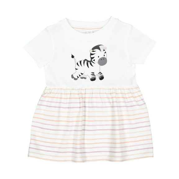 Inktastic Zebra Girls Baby Dress