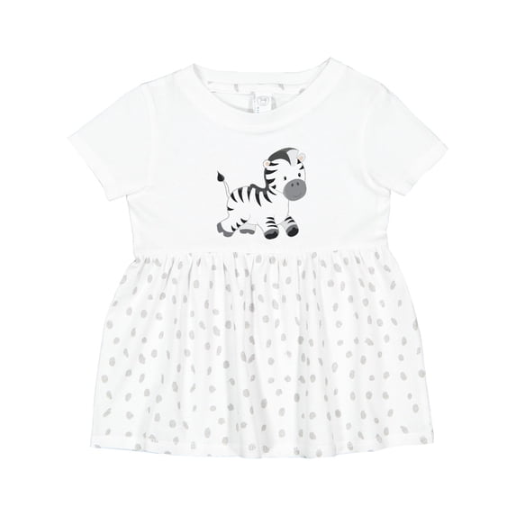 Inktastic Zebra Girls Baby Dress