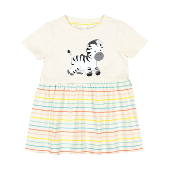 Inktastic Zebra Girls Baby Dress