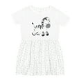 thumbnail image 1 of Inktastic Zebra Girls Toddler Dress, 1 of 5