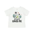 thumbnail image 1 of Inktastic Zebra My Auntie Loves Me Boys or Girls Toddler T-Shirt, 1 of 5