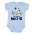 thumbnail image 1 of Inktastic Zebra My Boppa Loves Me Boys or Girls Baby Bodysuit, 1 of 5