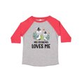 thumbnail image 1 of Inktastic Zebra My Grandma Loves Me Boys or Girls Toddler T-Shirt, 1 of 5