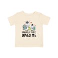 thumbnail image 1 of Inktastic Zebra My Great Aunt Loves Me Boys or Girls Baby T-Shirt, 1 of 5