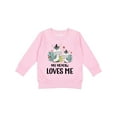 thumbnail image 1 of Inktastic Zebra My Memaw Loves Me Toddler Sweatshirt, 1 of 4