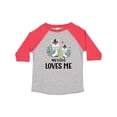 thumbnail image 1 of Inktastic Zebra My Vovo Loves Me Boys or Girls Toddler T-Shirt, 1 of 5