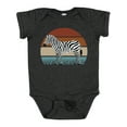 thumbnail image 1 of Inktastic Zebra Safari Animal Sunset Boys or Girls Baby Bodysuit, 1 of 5