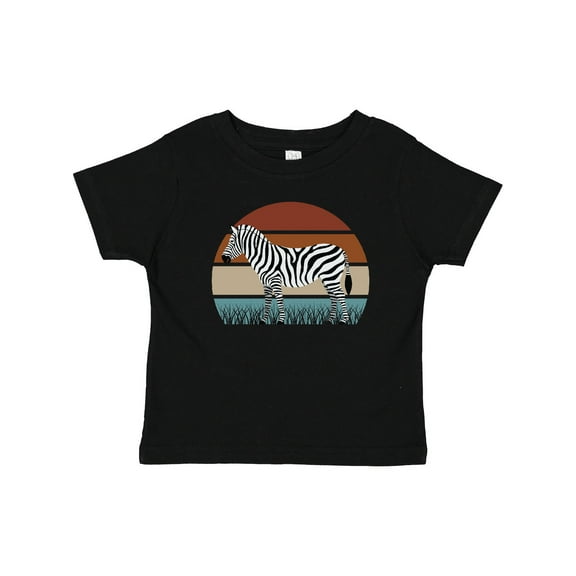 Inktastic Zebra Safari Animal Sunset Boys or Girls Baby T-Shirt