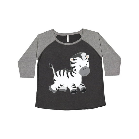 Inktastic Zebra Women's Plus Size T-Shirt