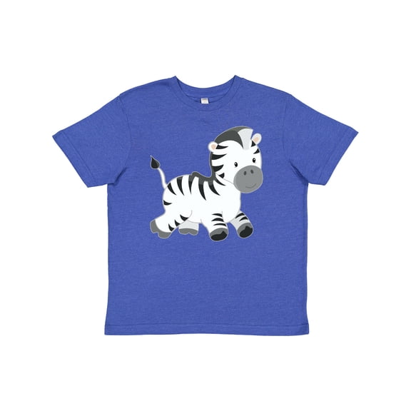 Inktastic Zebra Youth T-Shirt