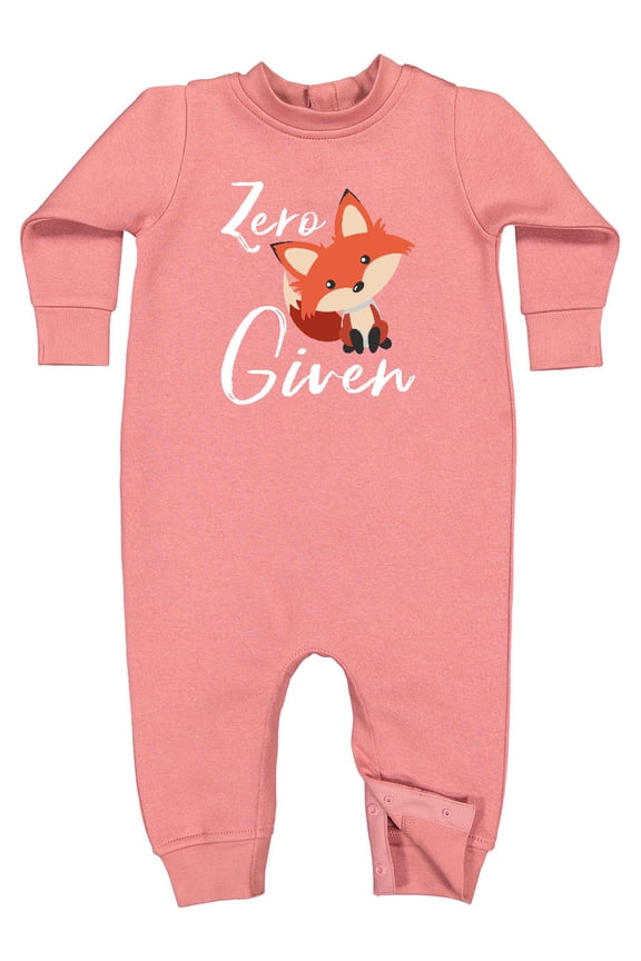 Zero Fox Given Baby Fleece Romper