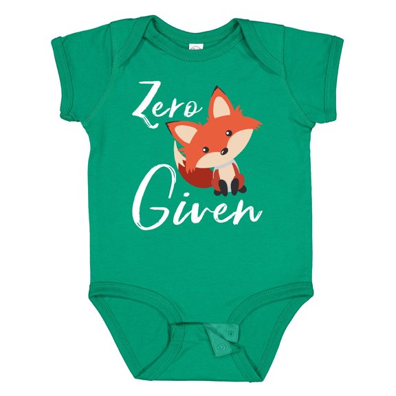 Inktastic Zero Fox Given Boys or Girls Baby Bodysuit