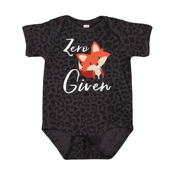 Inktastic Zero Fox Given Boys or Girls Baby Bodysuit