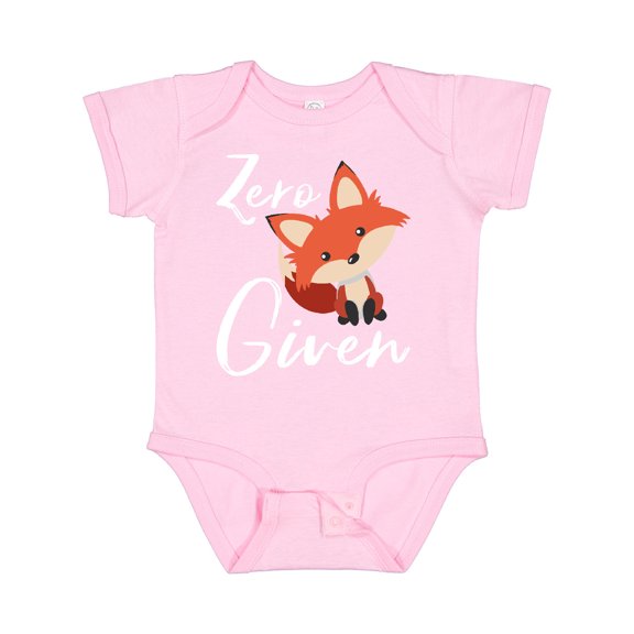 Inktastic Zero Fox Given Boys or Girls Baby Bodysuit