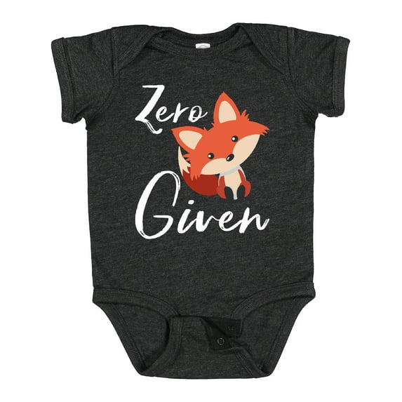 Inktastic Zero Fox Given Boys or Girls Baby Bodysuit