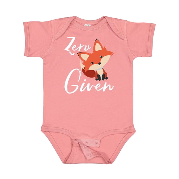 Inktastic Zero Fox Given Boys or Girls Baby Bodysuit