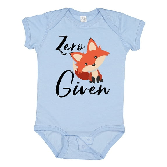 Inktastic Zero Fox Given Boys or Girls Baby Bodysuit