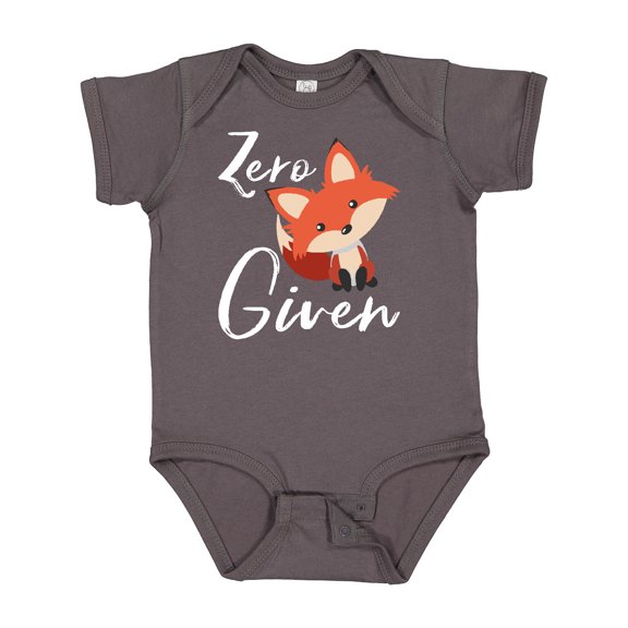 Inktastic Zero Fox Given Boys or Girls Baby Bodysuit