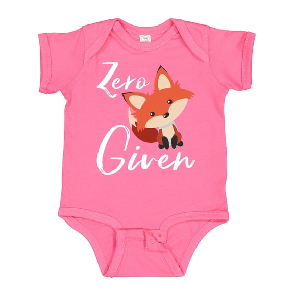 Inktastic Zero Fox Given Boys or Girls Baby Bodysuit