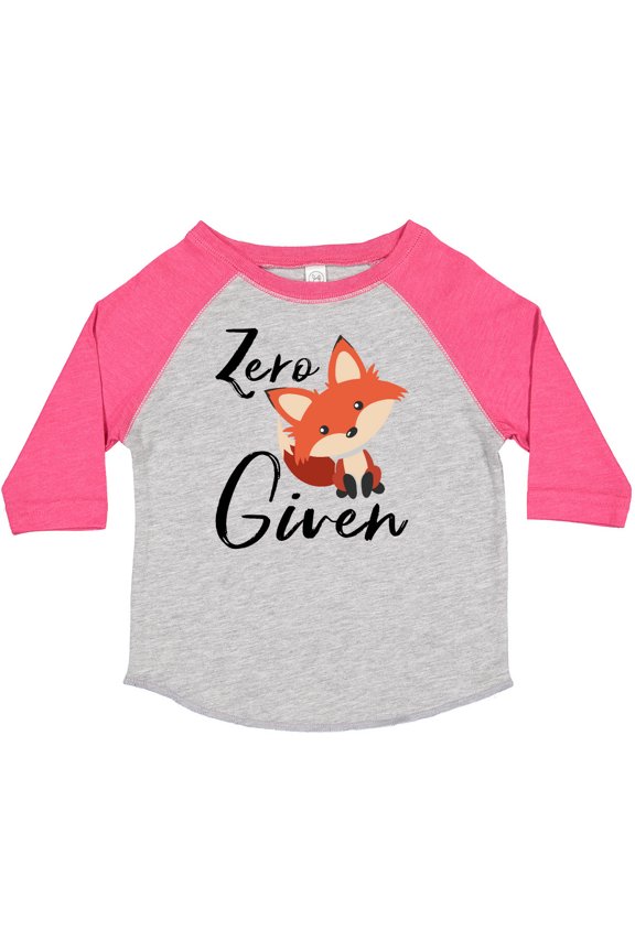 Zero Fox Given Boys or Girls Toddler T-Shirt