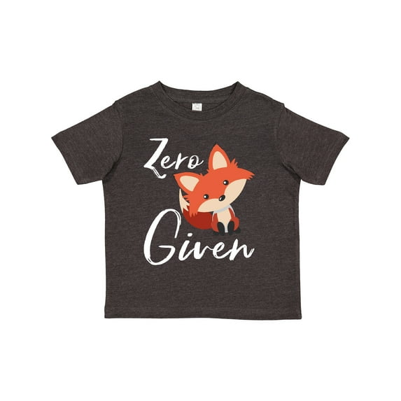 Inktastic Zero Fox Given Boys or Girls Toddler T-Shirt