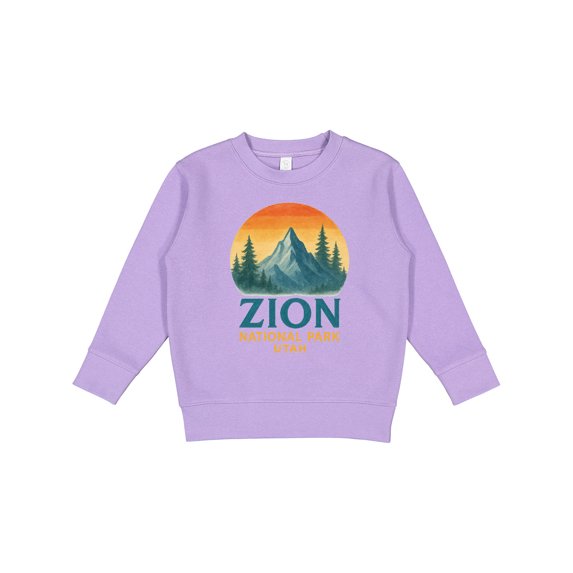 Inktastic Zion National Park Utah Adventure Toddler Sweatshirt