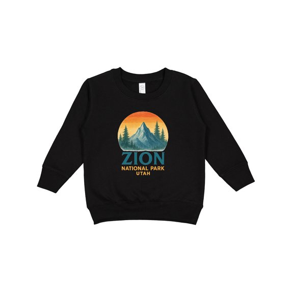 Inktastic Zion National Park Utah Adventure Toddler Sweatshirt