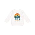 thumbnail image 1 of Inktastic Zion National Park Utah Adventure Toddler Sweatshirt, 1 of 4