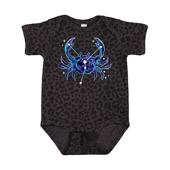 Inktastic Zodiac Cancer Crab Constellation Boys or Girls Baby Bodysuit