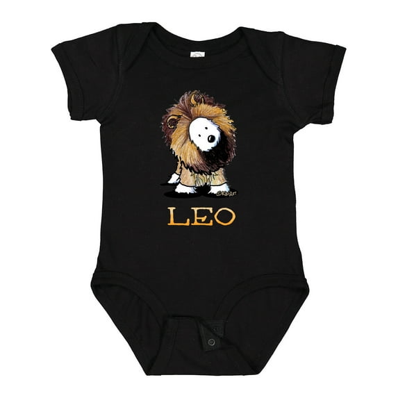 Inktastic Zodiac Westie LEO for Darks Boys or Girls Baby Bodysuit