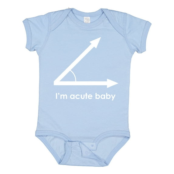 Inktastic Acute-baby-white Boys or Girls Baby Bodysuit