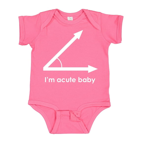 Inktastic Acute-baby-white Boys or Girls Baby Bodysuit