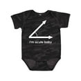 thumbnail image 1 of Inktastic Acute-baby-white Boys or Girls Baby Bodysuit, 1 of 5