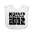 thumbnail image 1 of Inktastic class of 2032 Boys or Girls Baby Bib, 1 of 4